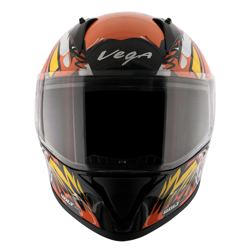 Bolt Bunny Black Orange Helmet