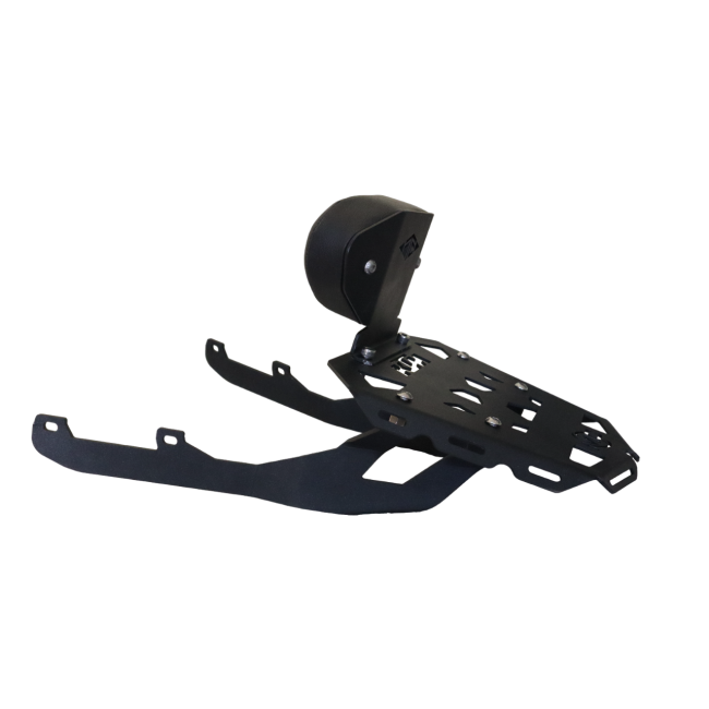 CNC Carrier Plate & Backrest for KTM Duke 200 BS6