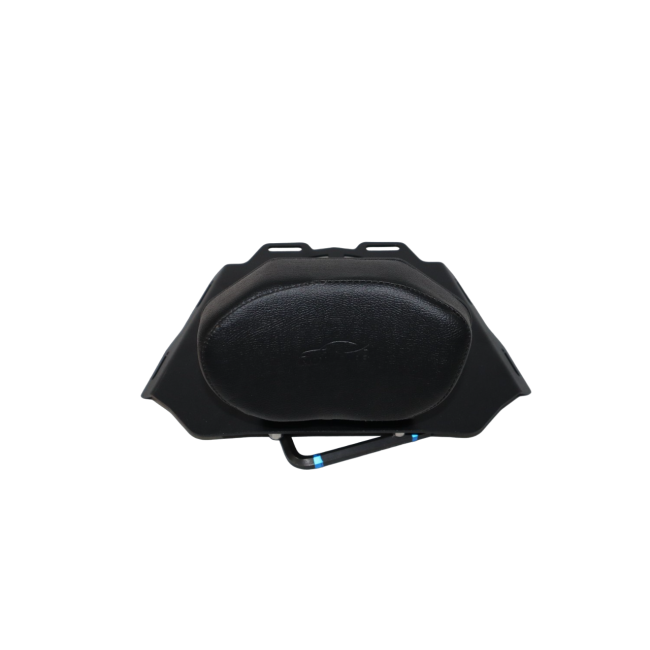 CNC Carrier Plate with Backrest for Himalayan 450 1