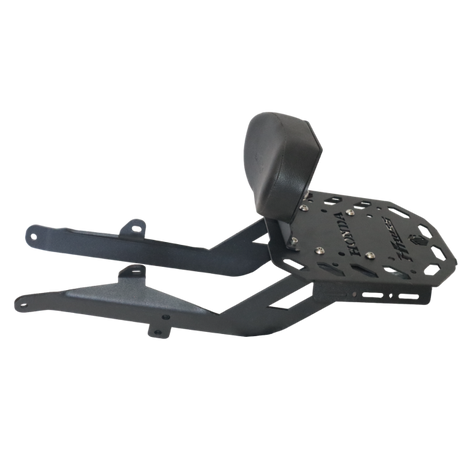 CNC Carrier Plate with Backrest for Honda H'ness CB 350