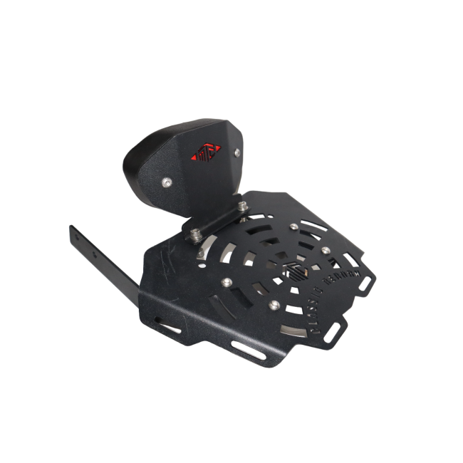 CNC Carrier Plate with Backrest for Royal Enfield Reborn Classic 350