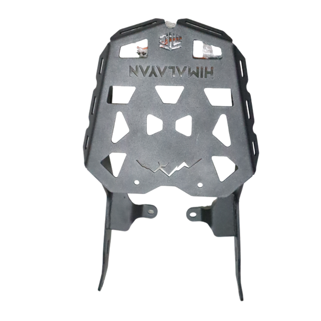 CNC Carrier with Plate for Royal Enfield Himalayan - Black