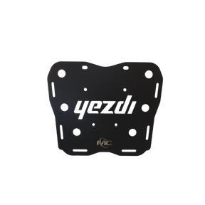 CNC Carrier with plate for Yezdi Adventure