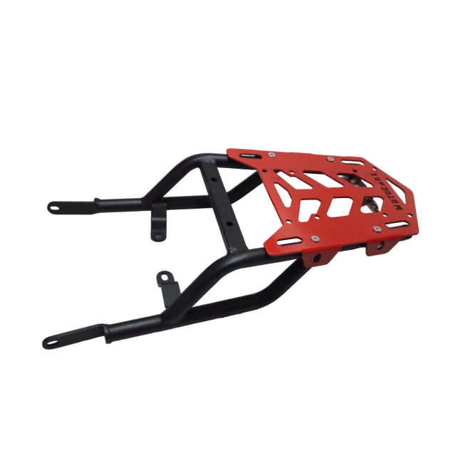 Carrier with Plate for Royal Enfield Himalayan - Red
