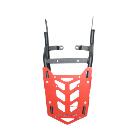 Carrier with Plate for Royal Enfield Himalayan - Red 3