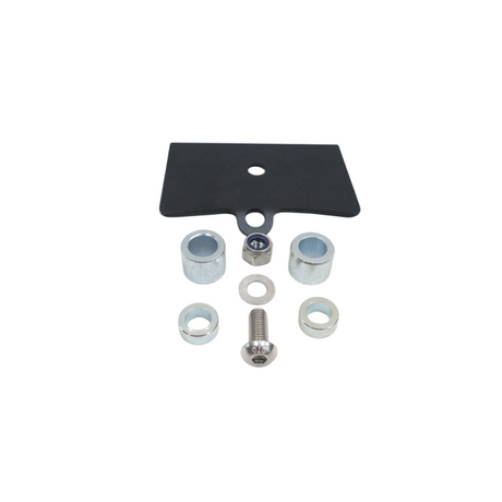 Carrier with plate for BMW G310R 4