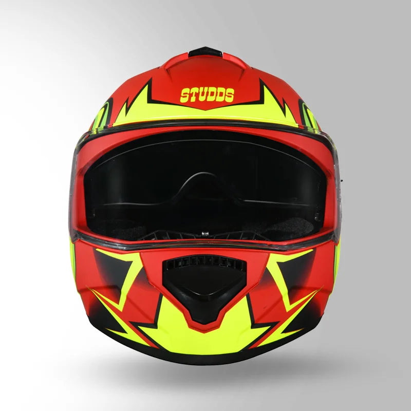 DRIFTER D1 DECOR MATT RED & YELLOW