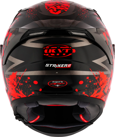 KYT STRIKER 2V NEUTRON RED