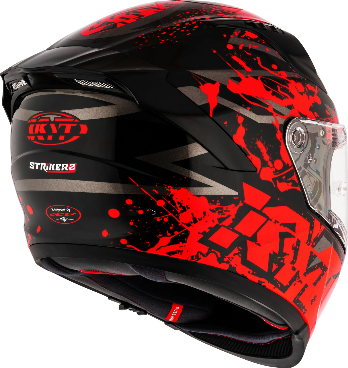KYT STRIKER 2V NEUTRON RED