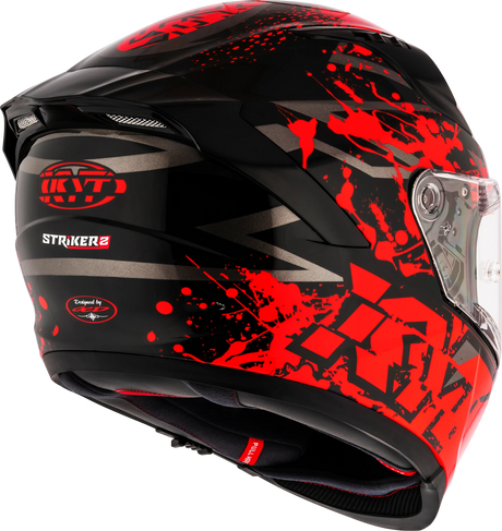 KYT STRIKER 2V NEUTRON RED