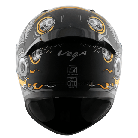 Bolt Superhero Helmet - Dull Black Grey