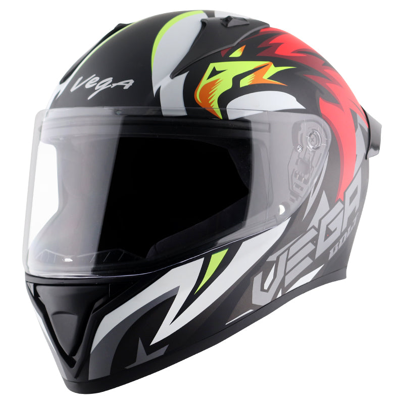 Bolt Speedx Dull Black Red Helmet