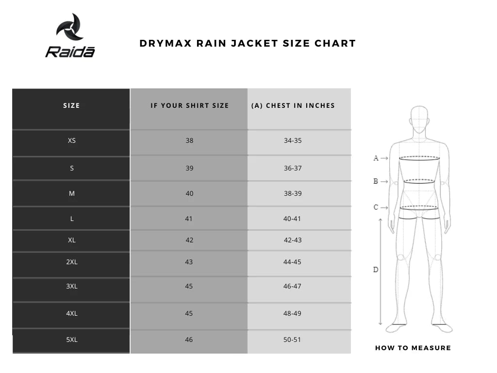 Raida Drymax Rain Jacket