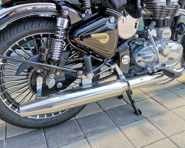 Moto Wings Performance Cone Barrel Exhaust for Royal Enfield