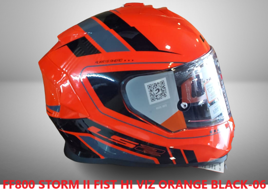 FF800 STORM II FIST HI VIZ ORANGE BLACK-06