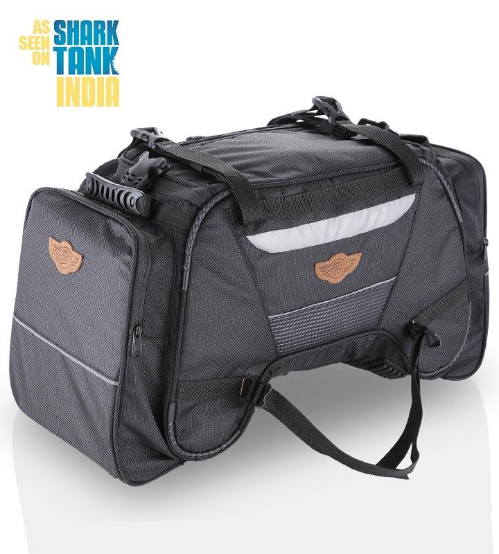 Rhino Mini 50L Tail Bag with Rain Cover & Dry Bag