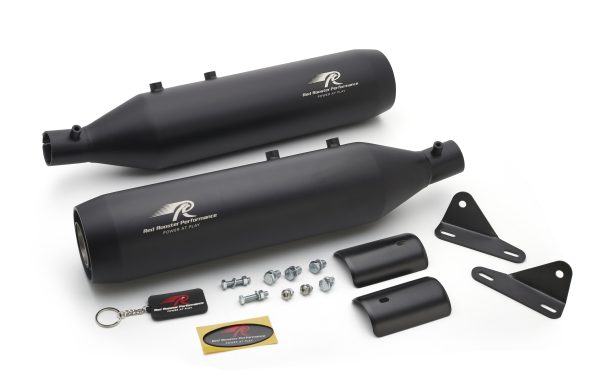 Astral Exhaust For Super Meteor 650 Black Matte