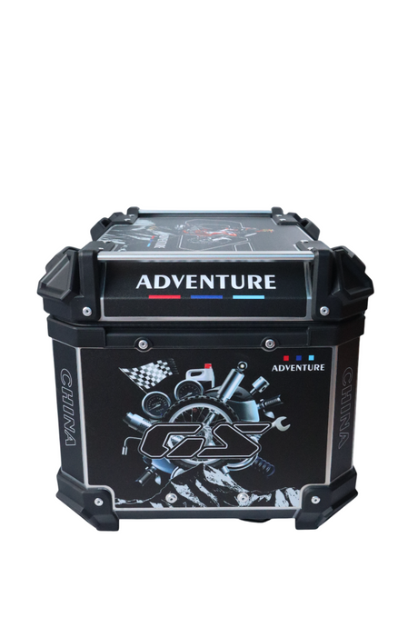 Aluminium 45 Litre Graphic Black GS Adventure