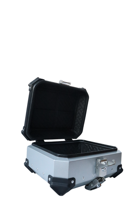 Aluminium 18 Litres Silver Top Box