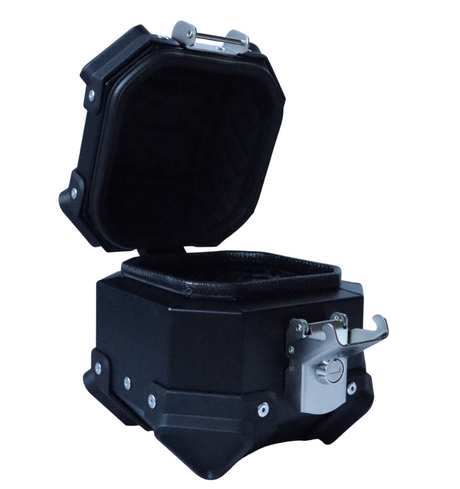 Aluminium 5 Liters Black Top Box