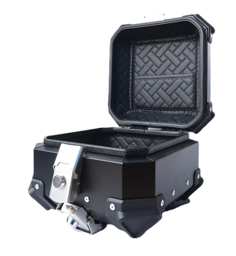 Aluminium 10 Liters Black Top Box