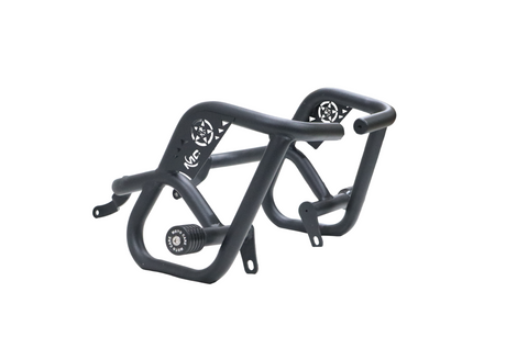 Crash Guard With Dual Sliders For Royal Enfield Reborn 350