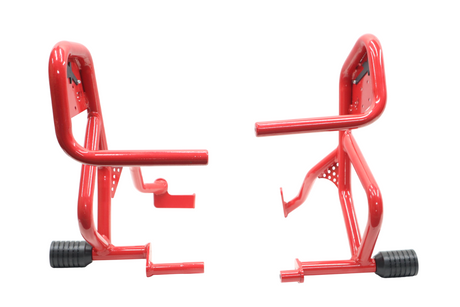 Crash Guard With Dual Sliders For Hero Xpulse 210 (Red)