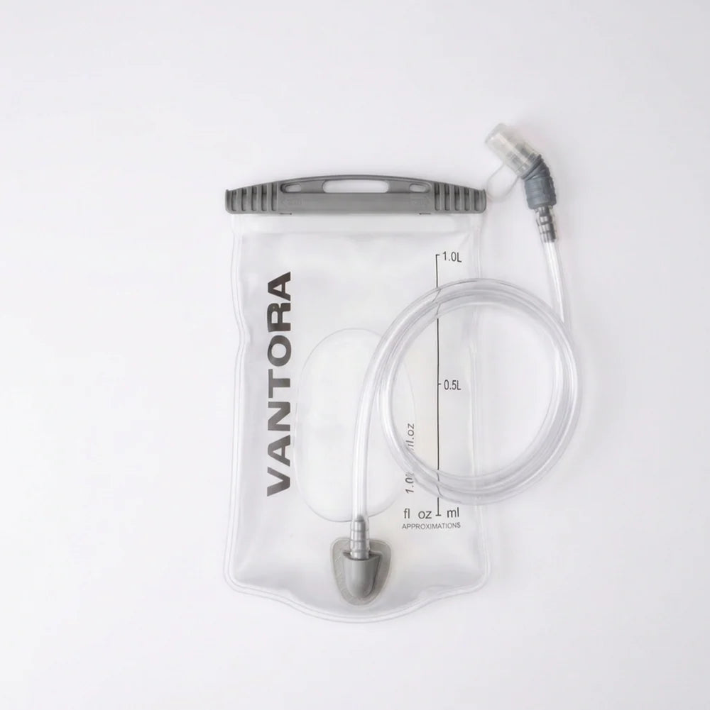Vantora 1L Hydration Bladder - Premium Leak-Proof Water Reservoir for Backpacks | 100% BPA-Free TPU | Wide-Mouth Slide Seal & High-Flow Bite Valve | For Hiking, Riding, and Travel