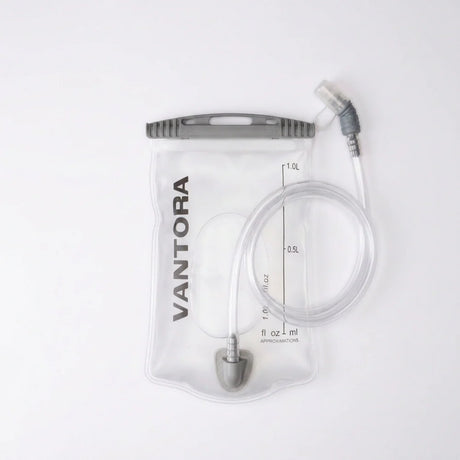 Vantora 1L Hydration Bladder - Premium Leak-Proof Water Reservoir for Backpacks | 100% BPA-Free TPU | Wide-Mouth Slide Seal & High-Flow Bite Valve | For Hiking, Riding, and Travel