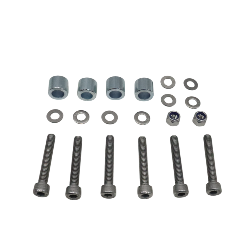 Saddle Stay with Plate (Silver) for BMW G 310 GS