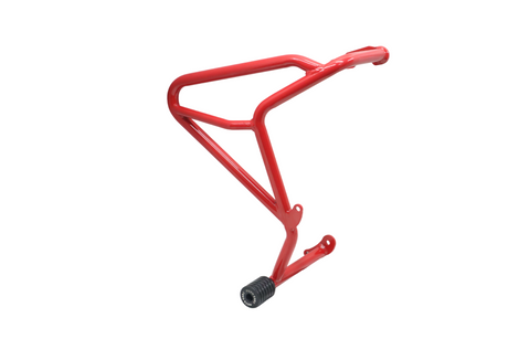 CRASH GUARD WITH DUAL SLIDERS (RED) FOR V STROM