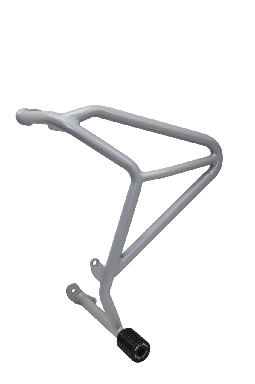 CRASH GUARD WITH DUAL SLIDERS (SILVER) FOR V STROM