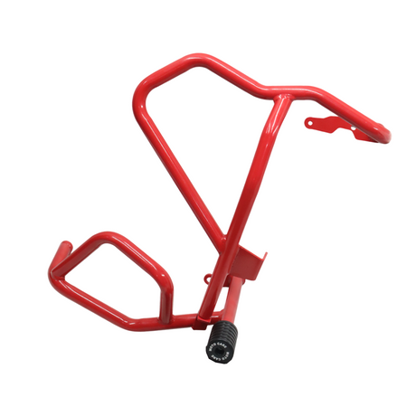 UPPER LOWER CRASH GUARD WITH SLIDERS (RED) FOR SUZUKI V STROM