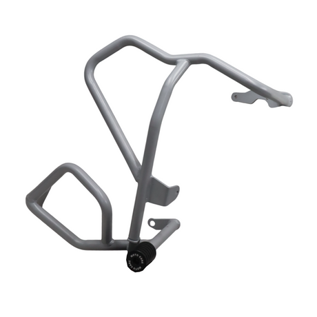 UPPER LOWER CRASH GUARD WITH SLIDERS (SILVER) FOR SUZUKI V STROM