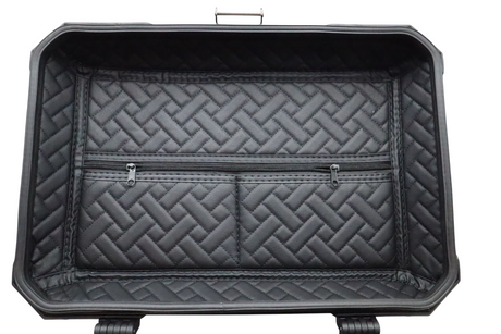 Aluminium 50L Suitcase Top Box with Handle