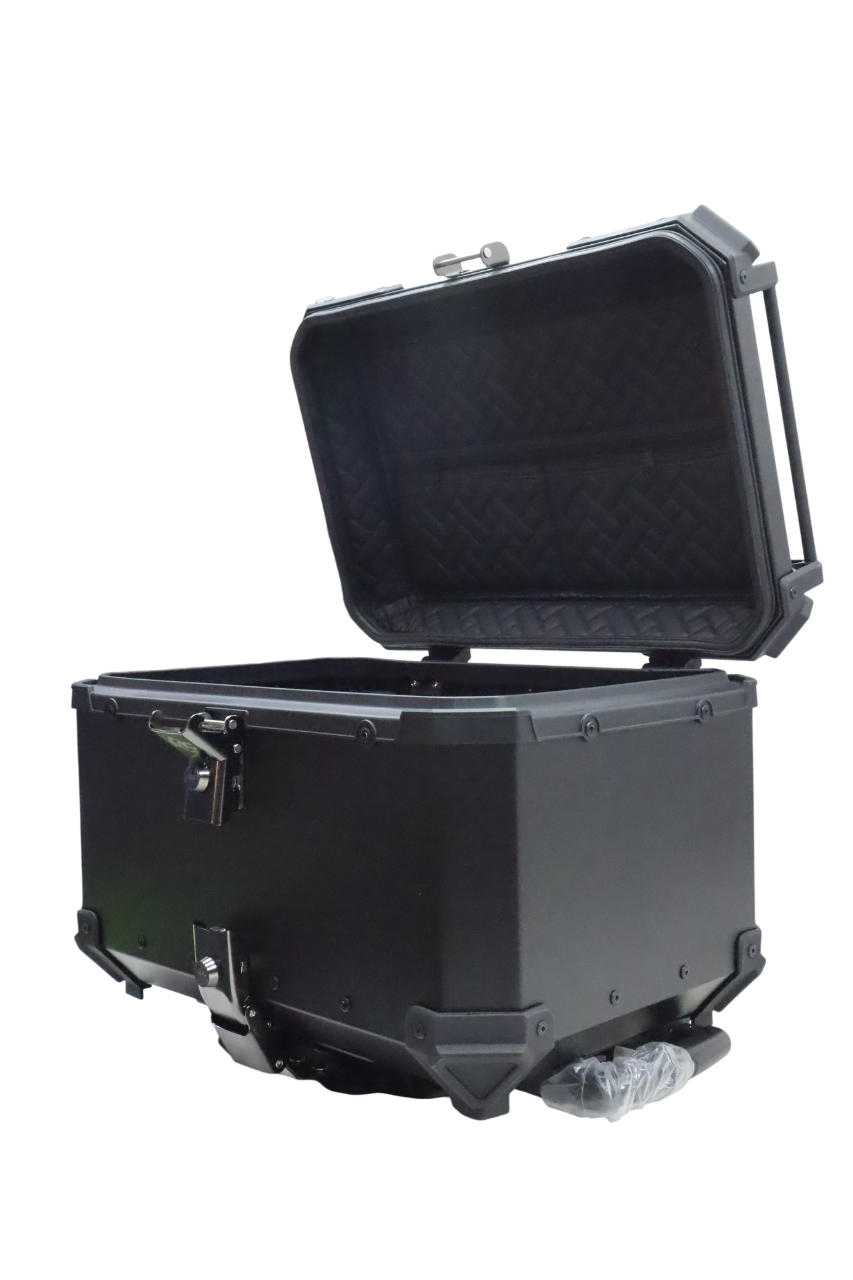 Aluminium 50L Suitcase Top Box with Handle