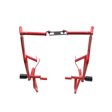 Upper Lower Crash Guard (Red) For Apache RTX 300