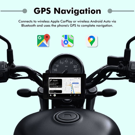 SIMTAC MOTORCYCLE GPS CARPLAY & ANDROID AUTO SYSTEM – M2