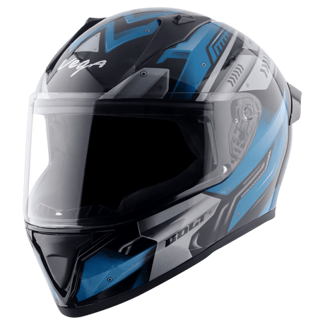 Bolt Martial Helmet - Black Blue