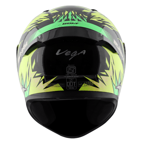 Bolt Bunny Helmet - Black Neon Yellow