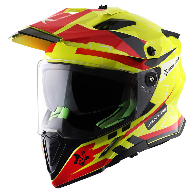 Axor X-Cross Flash Dual Visor Helmet