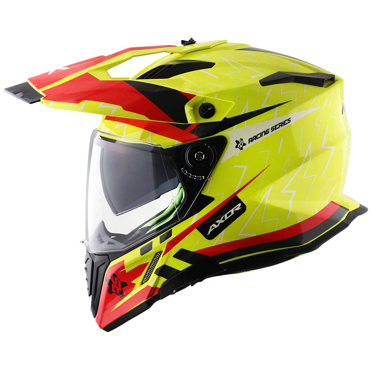 Axor X-Cross Flash Dual Visor Helmet