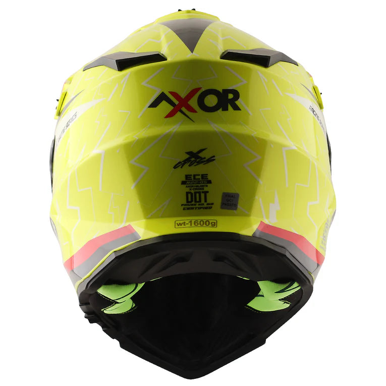 Axor X-Cross Flash Dual Visor Helmet