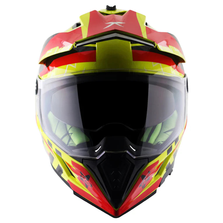 Axor X-Cross Flash Dual Visor Helmet