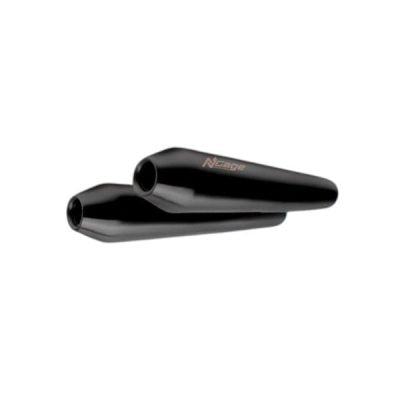 Ngage Roxor Powerflow Exhaust For Interceptor 650/ GT 650 Chrome – Matt Black