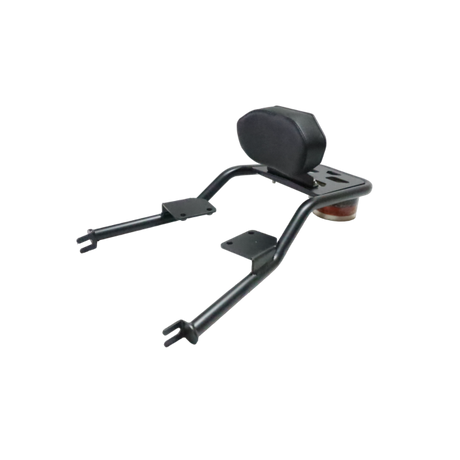 Pipe Carrier with Plate and Backrest for Royal Enfield Hunter 350 1