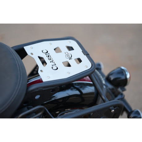 Pipe Carrier with an aluminium plate for Royal Enfield Goan Classic 350 1