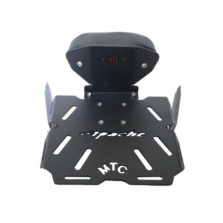 Plate Carrier with Backrest for TVS Apache RTR 200 2