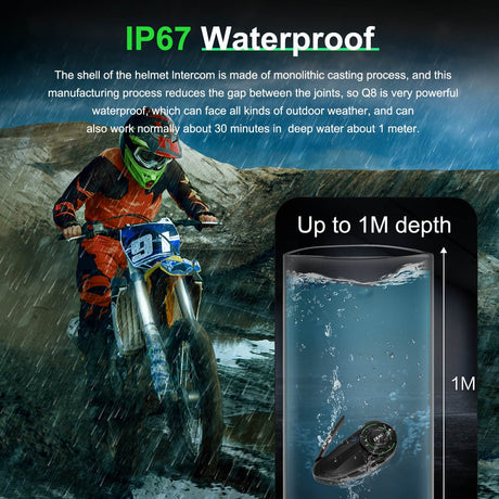 EJEAS VNetphone Q8 Mesh Intercom