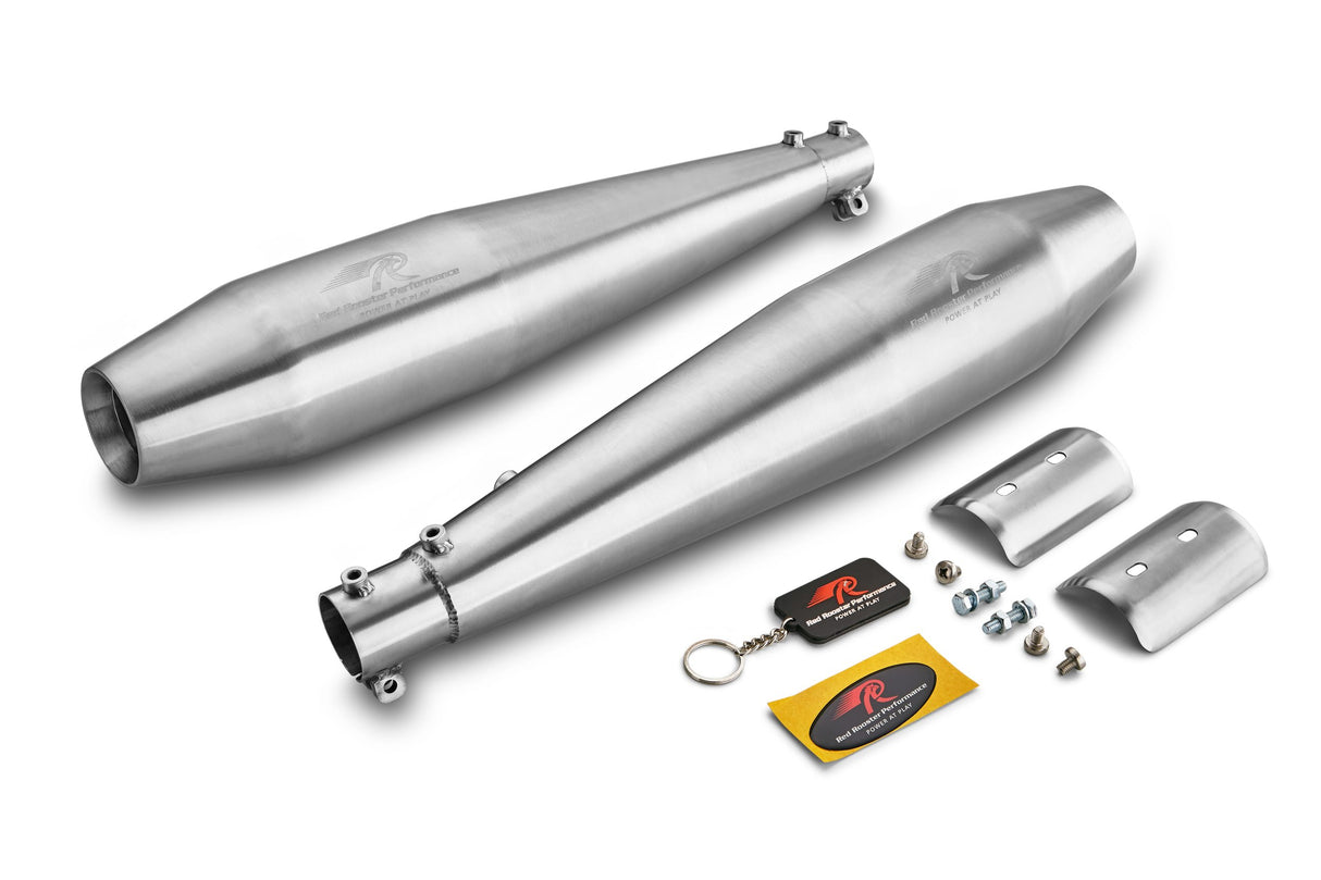 Stellar Exhaust For Continental GT and Interceptor 650 Matte